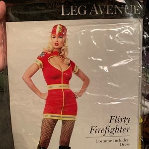 Flirty Firefighter Halloween Costume